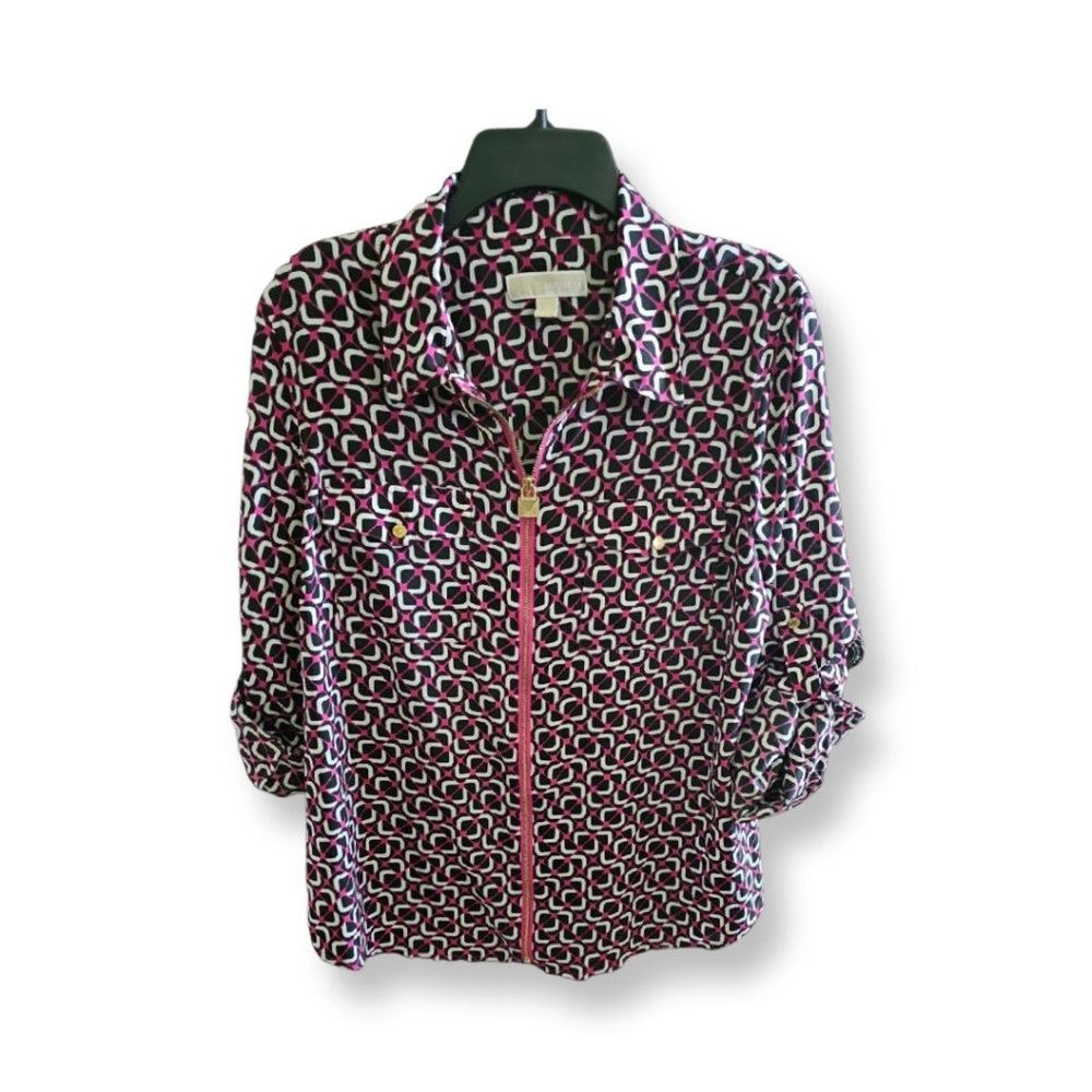 Michael Kors Animal Print Blouse